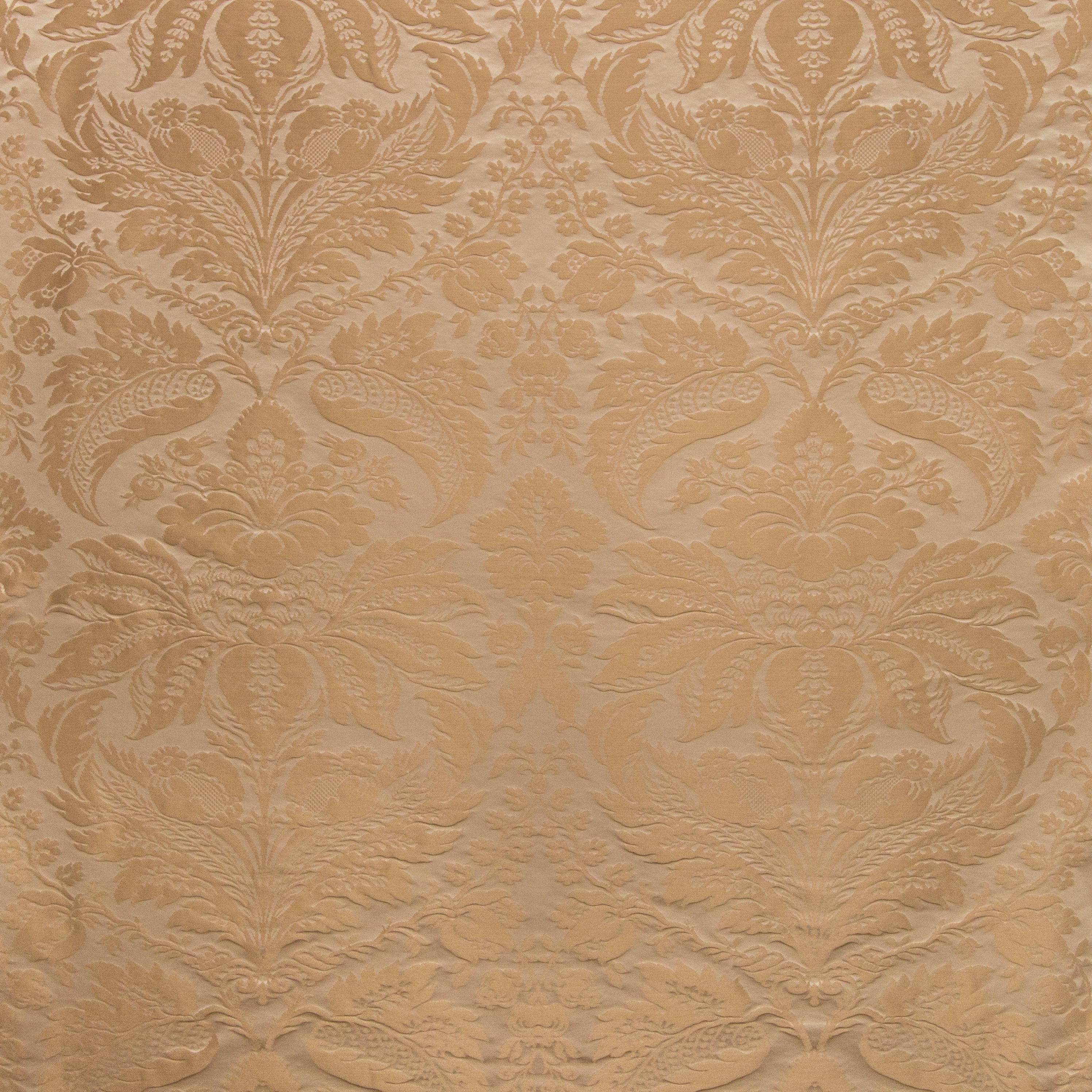 Damask Pierre - Chestnut - Brunschwig & Fils Fabric