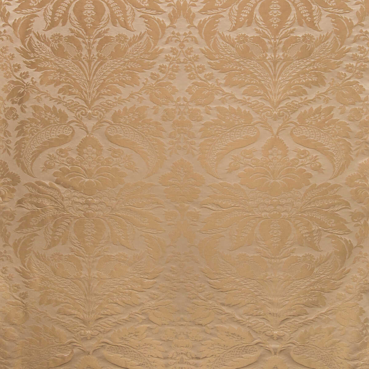 Damask Pierre - Chestnut - BRUNSCHWIG & FILS Tela