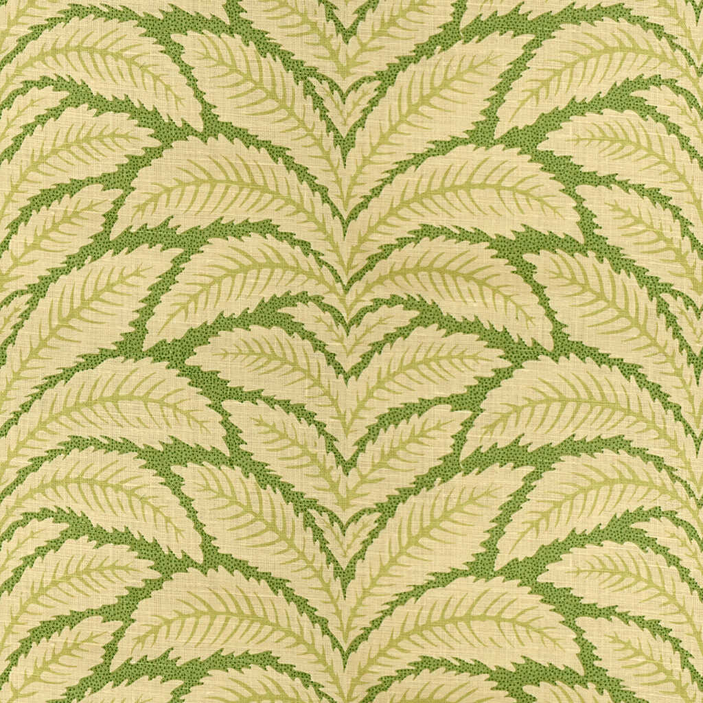 Talavera Linen - Leaf - BRUNSCHWIG & FILS Tela