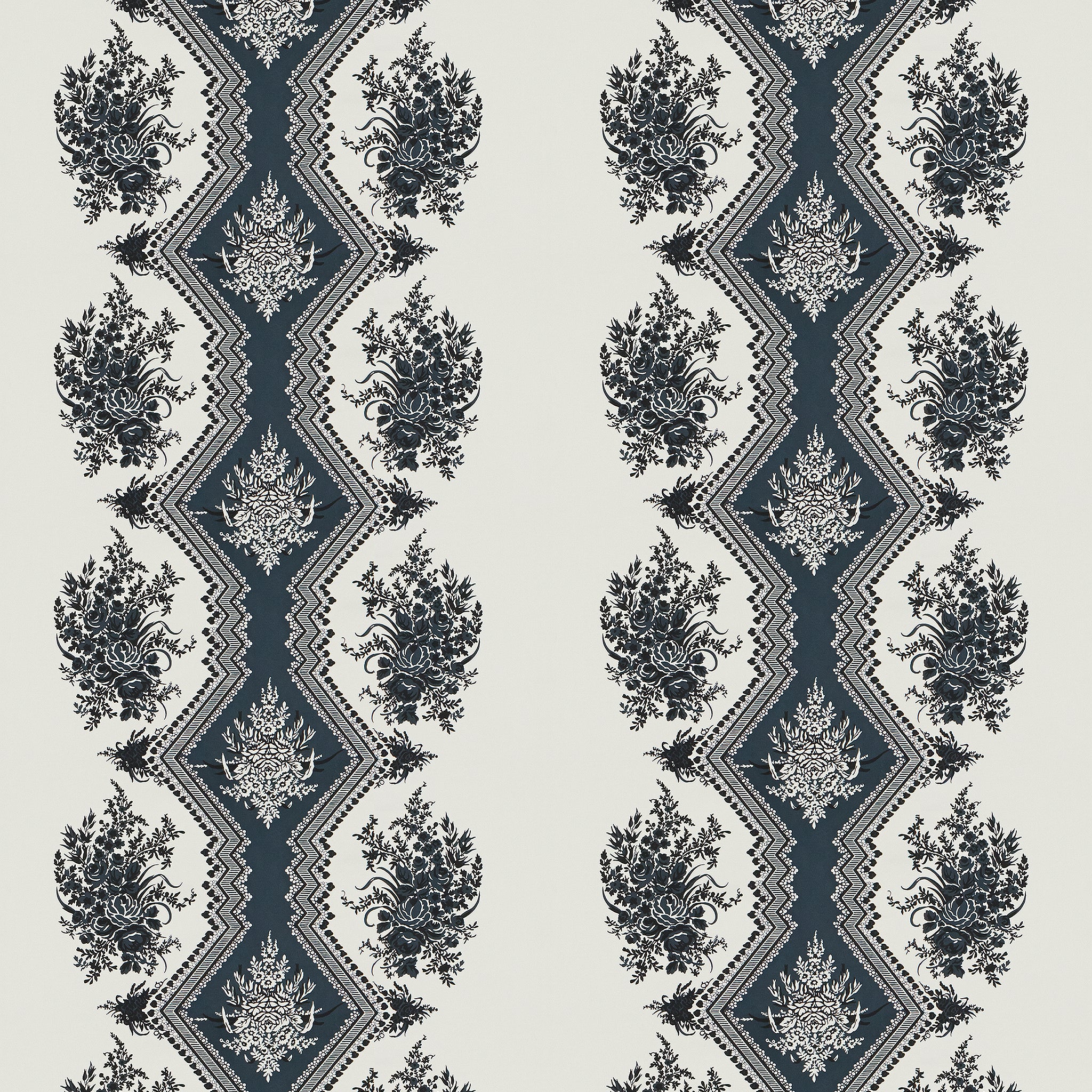 Coppelia Satin - White - Brunschwig & Fils Fabric