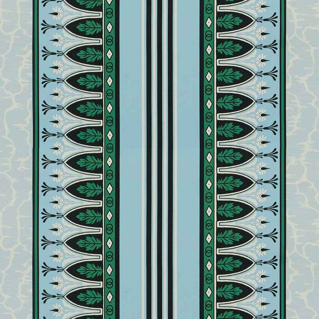 8015140130 Lola Montez Emerald Aqua Brunschwig Fils Fabric