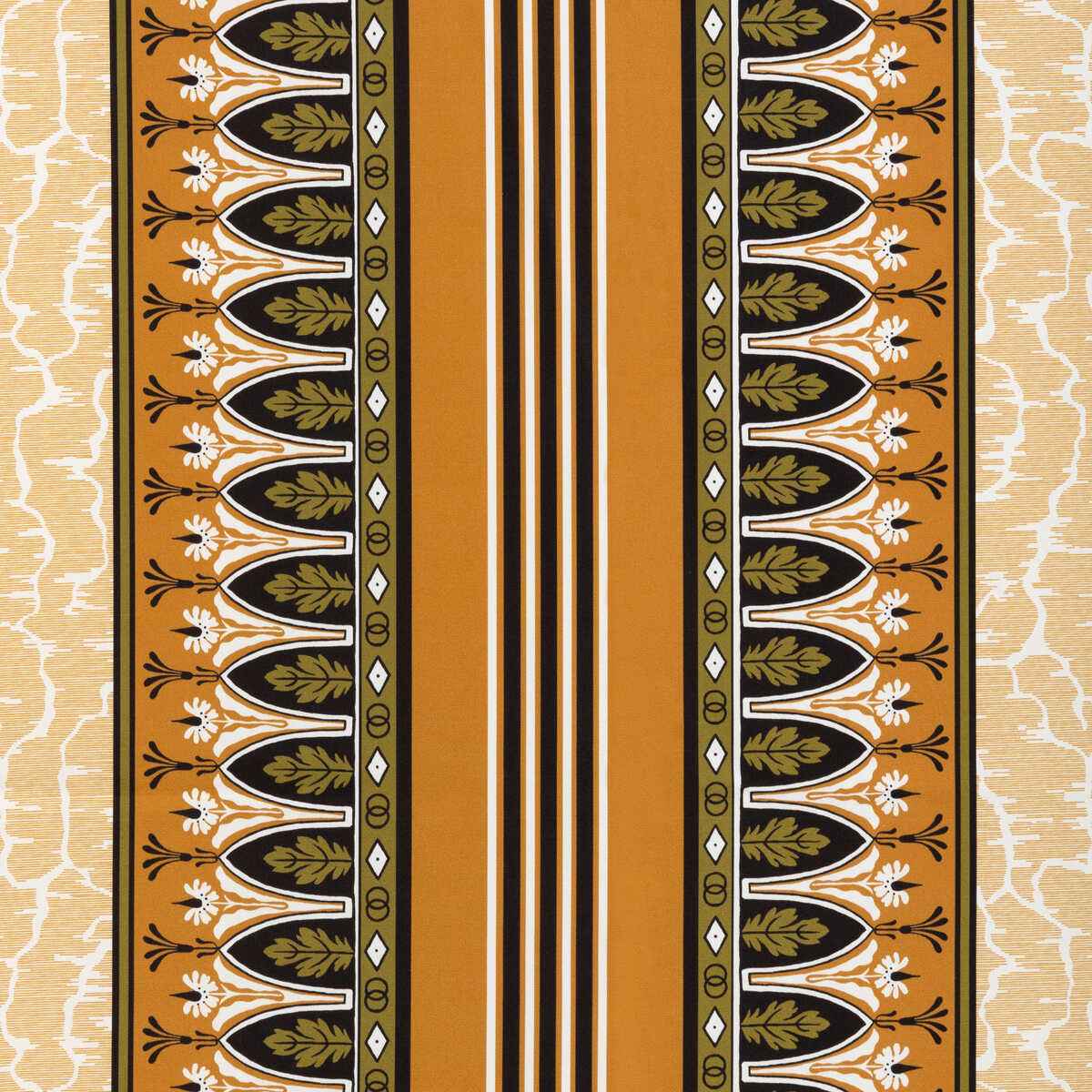 80151404300 Lola Montez Khaki Mustard Brunschwig Fils Fabric - BRUNSCHWIG & FILS Fabric
