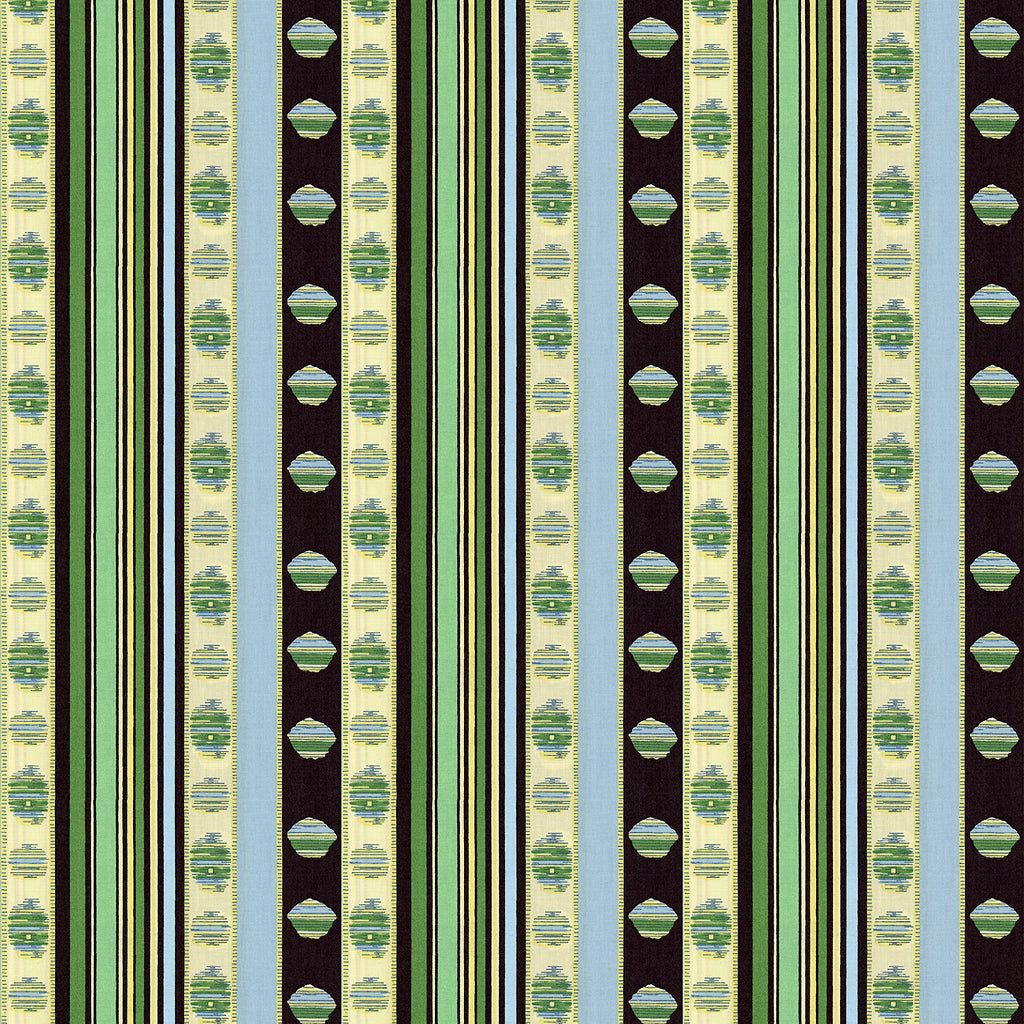 Rayure Percale - Vert - Brunschwig & Fils Fabric