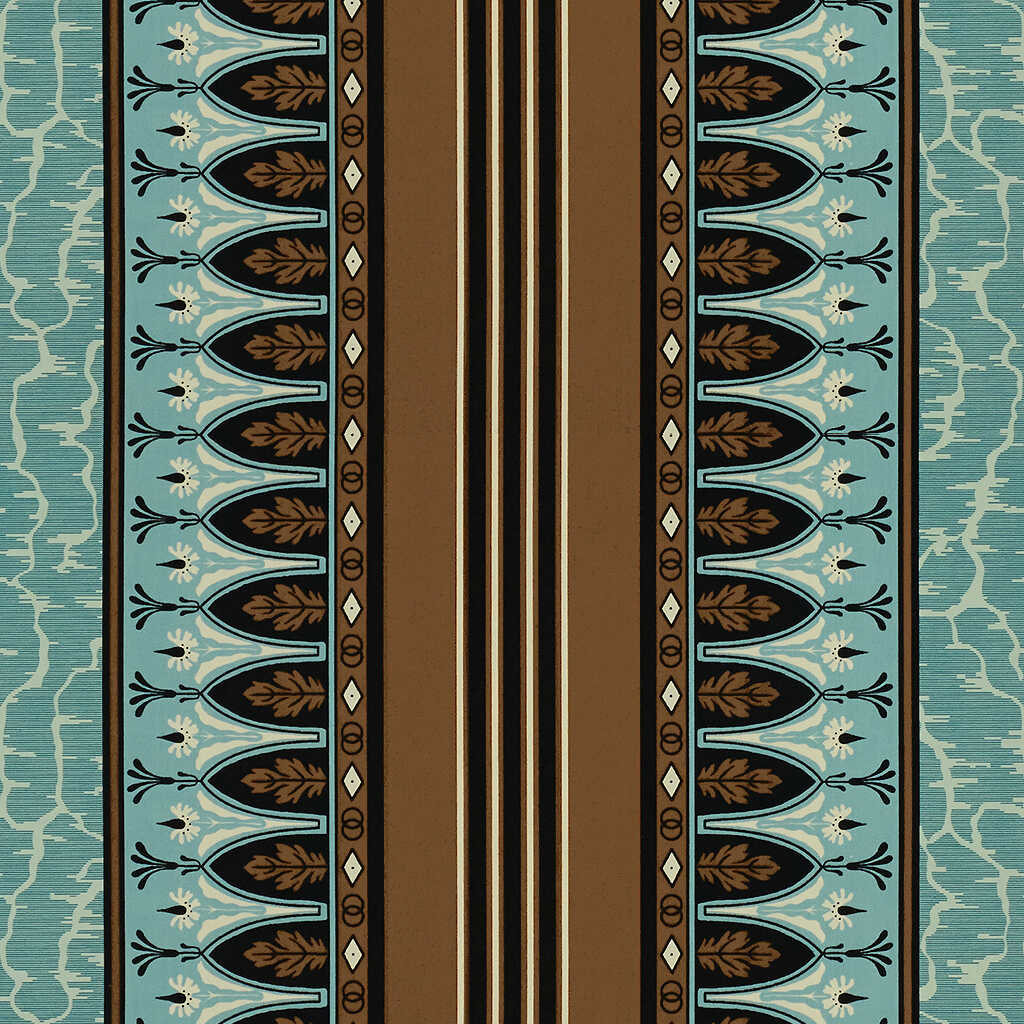 Lola Montez - Turquoise - BRUNSCHWIG & FILS Tela
