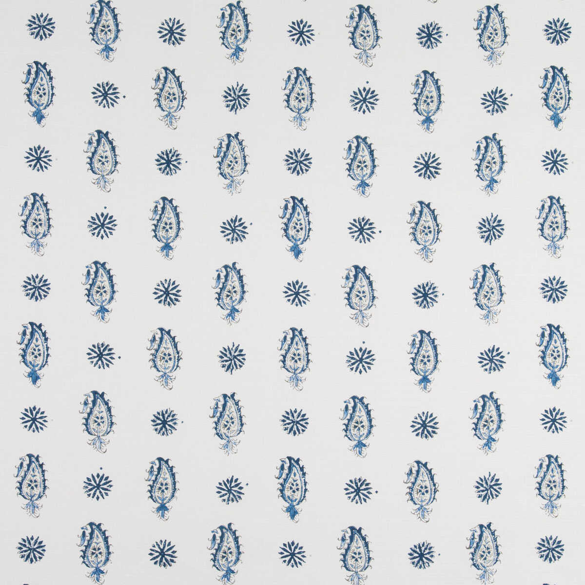 Onam Paisley - Indigo - BRUNSCHWIG & FILS Tela