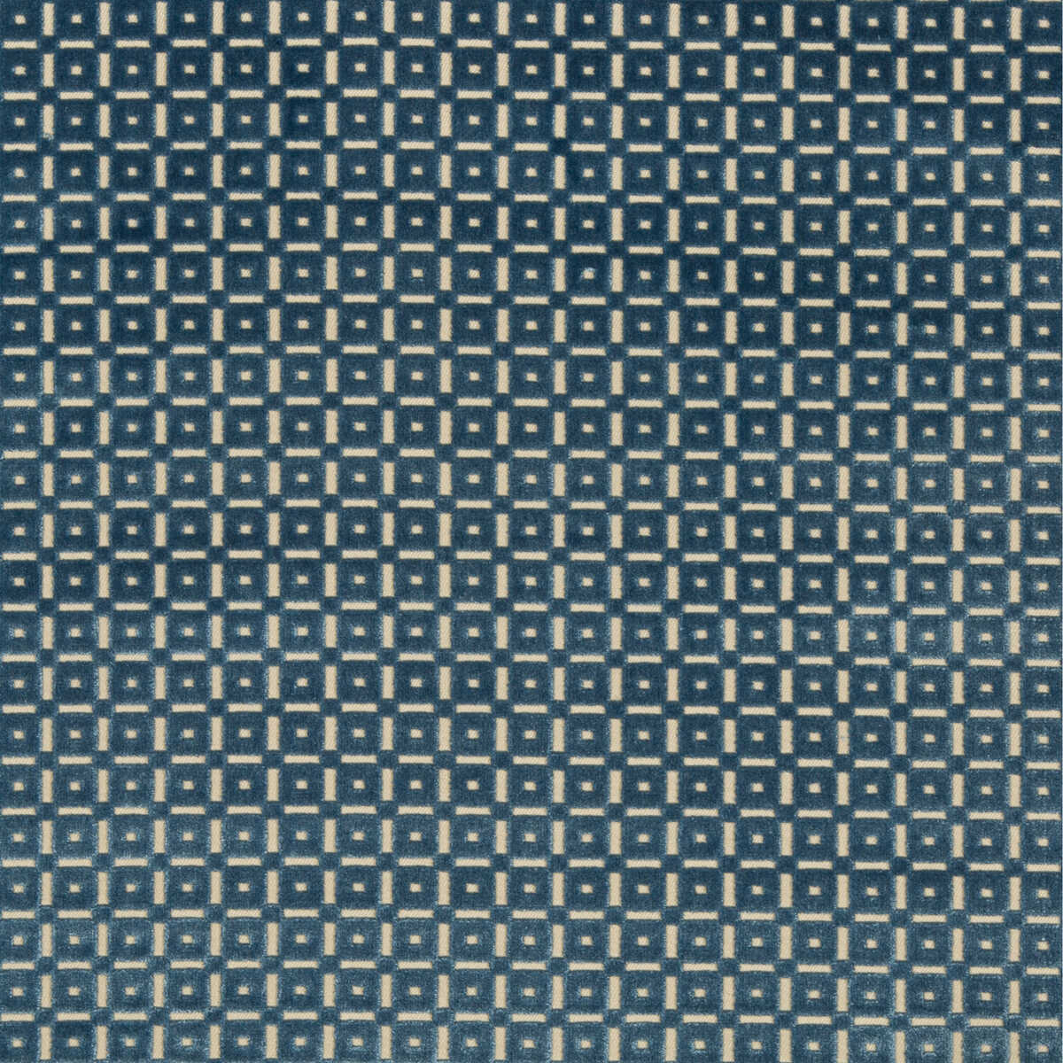 Savanne Velvet - Blue - BRUNSCHWIG & FILS Tela