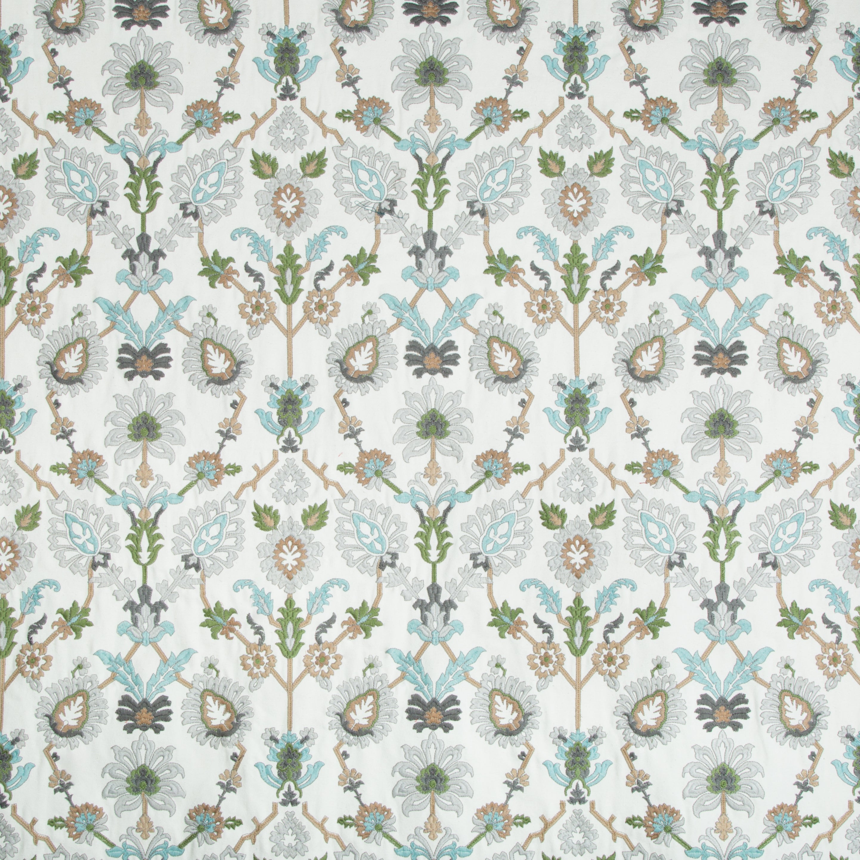 Solanum Emb - Mist - Brunschwig & Fils Fabric