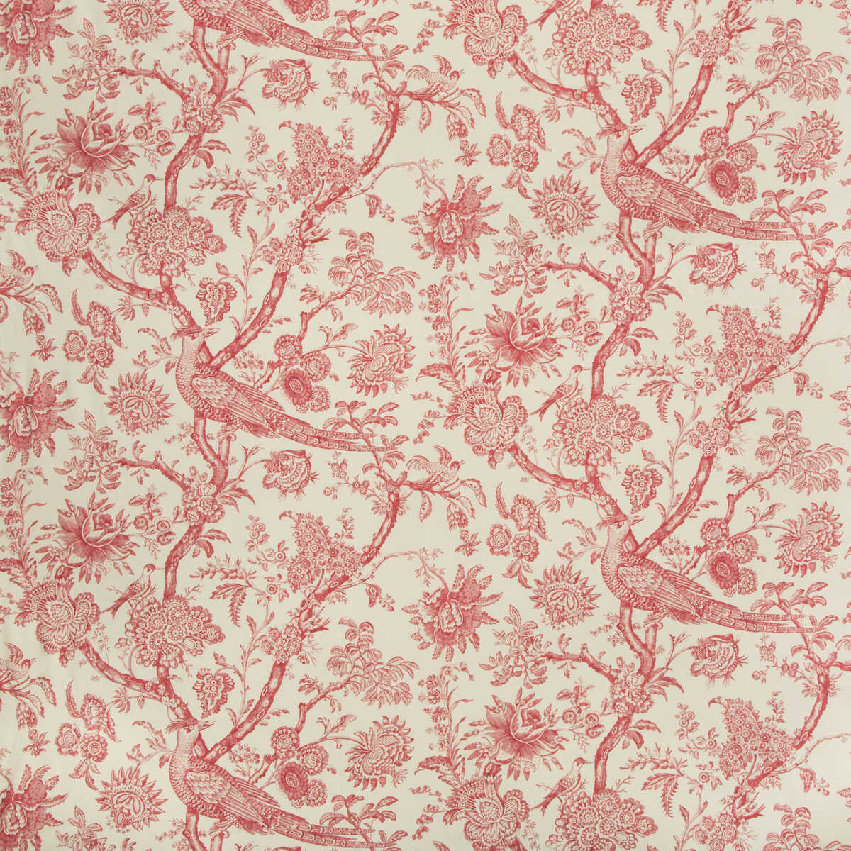 Cevennes Print - Red - BRUNSCHWIG & FILS Tela