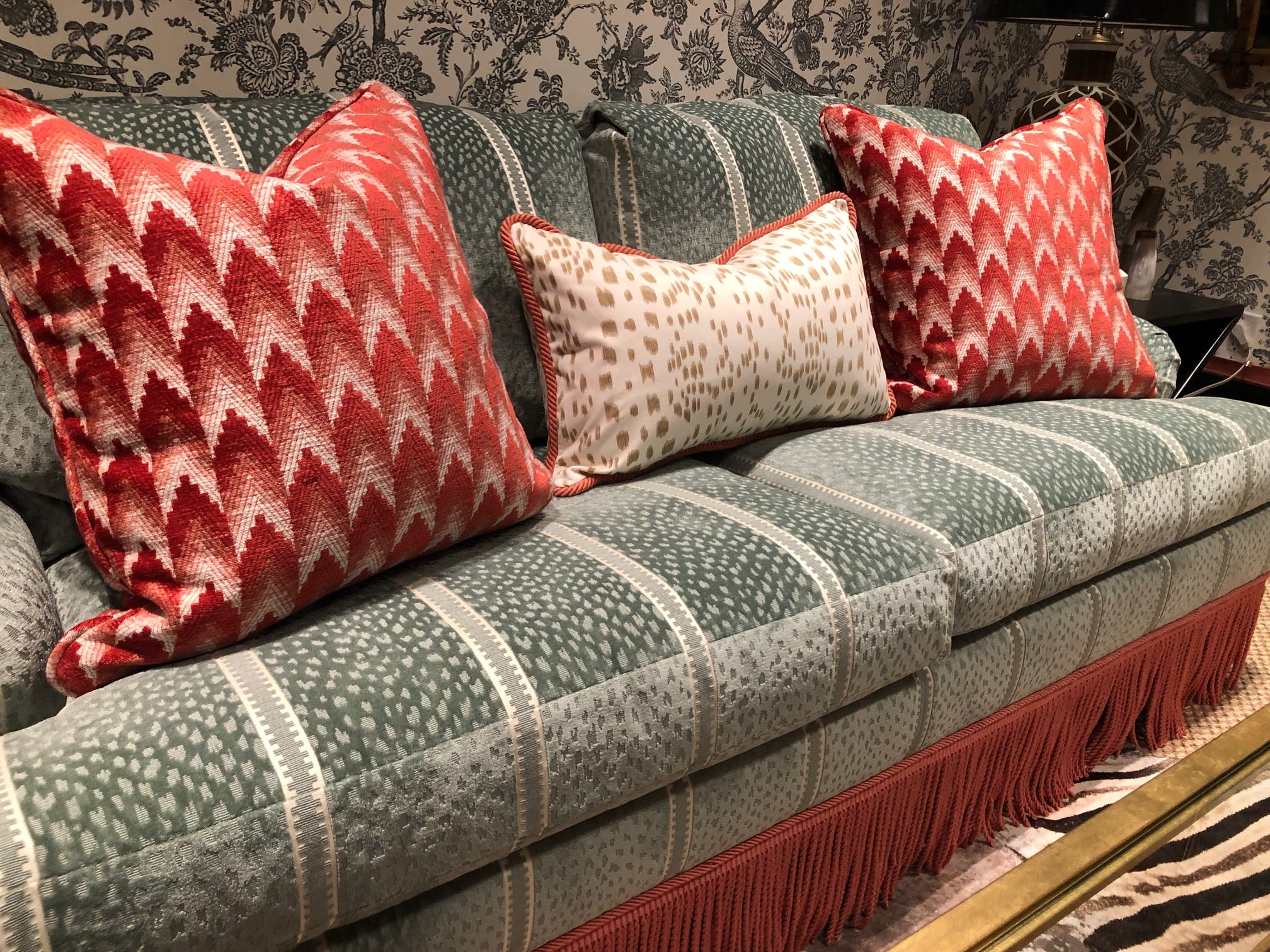 Ventron Woven - Red - Brunschwig & Fils Fabric