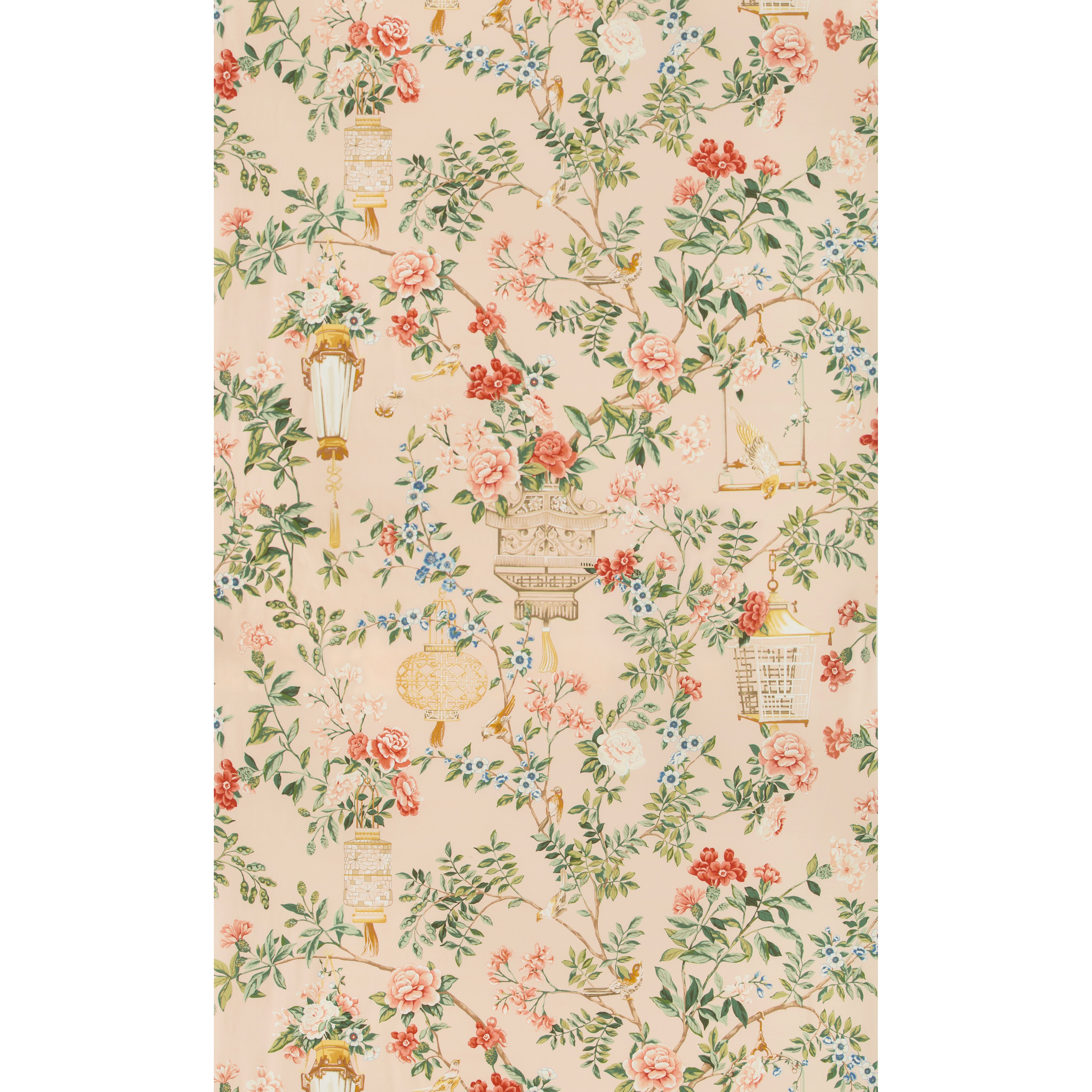 Jardin Fleuri Print - Petal - Brunschwig & Fils Fabric