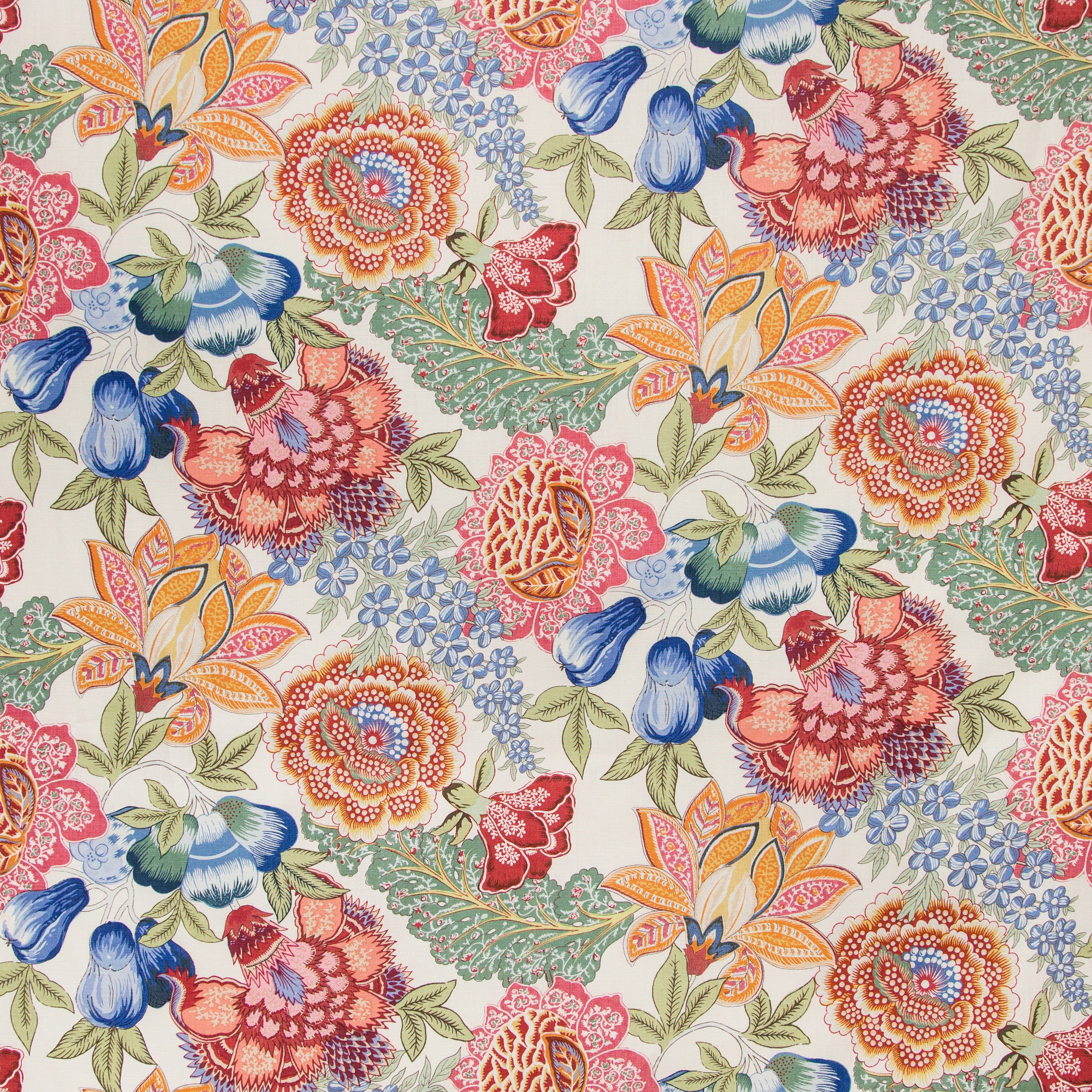 Karabali Print - Jewel - Brunschwig & Fils Fabric