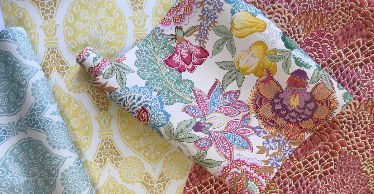 Karabali Print - Spring - BRUNSCHWIG & FILS Fabric