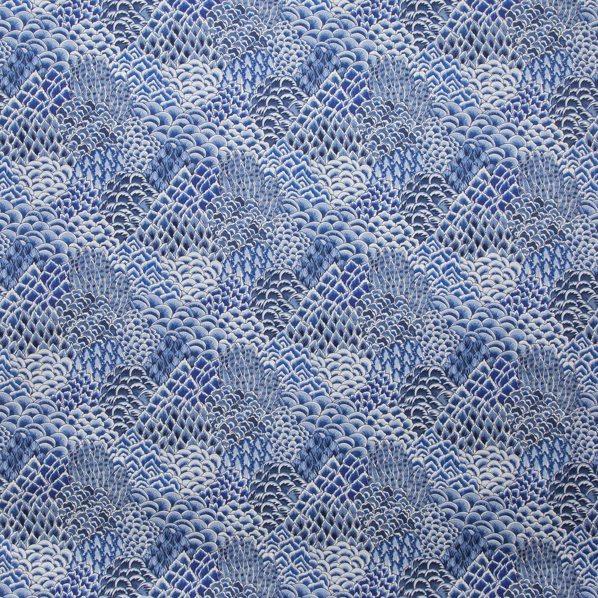 Katibi Print - Blue - BRUNSCHWIG & FILS Tela