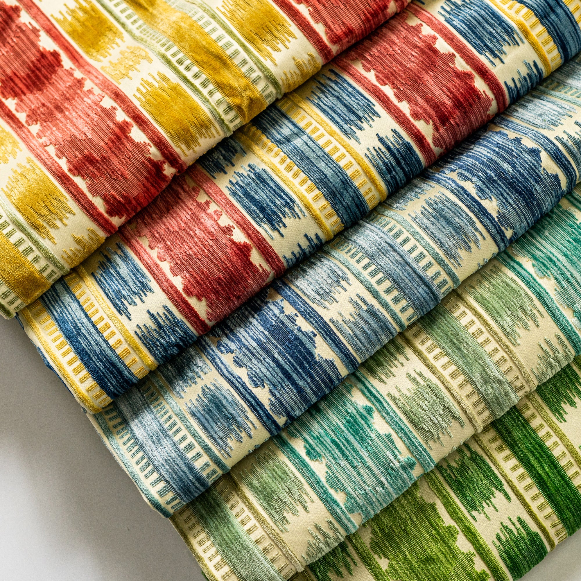 Bayeaux Velvet - Fern - Brunschwig & Fils Fabric