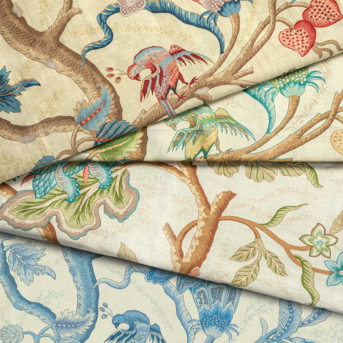 Louverne Print - Multi - BRUNSCHWIG & FILS Tela