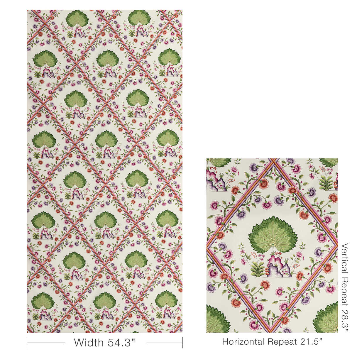 Loire Print - Spring - BRUNSCHWIG & FILS Tela