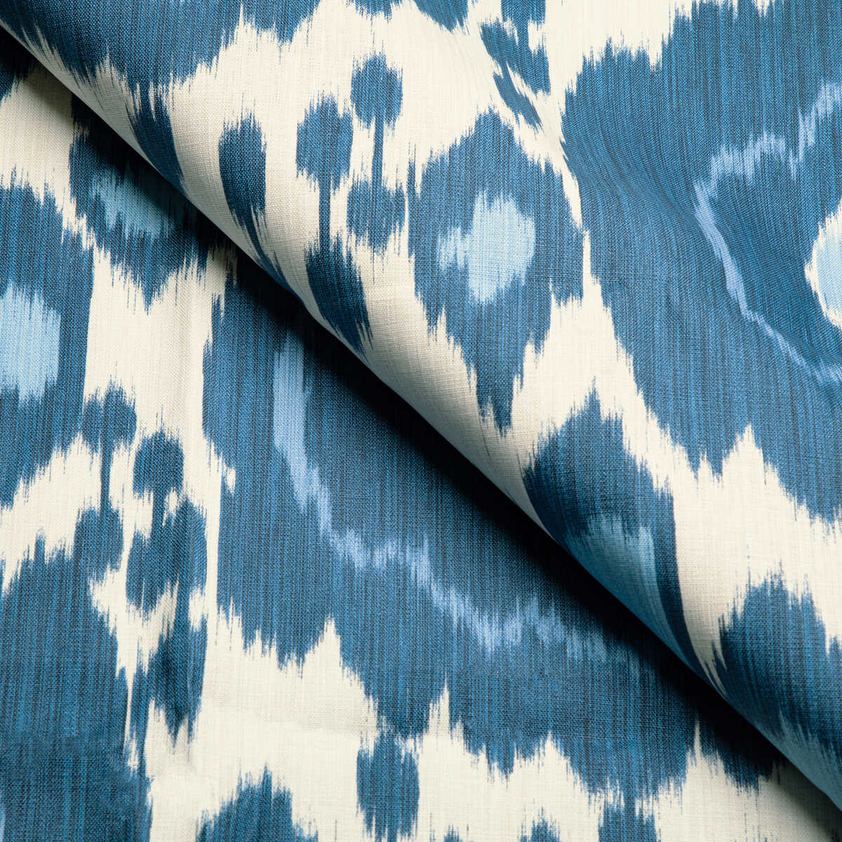 Mayenne Print - Blue - BRUNSCHWIG & FILS Tela