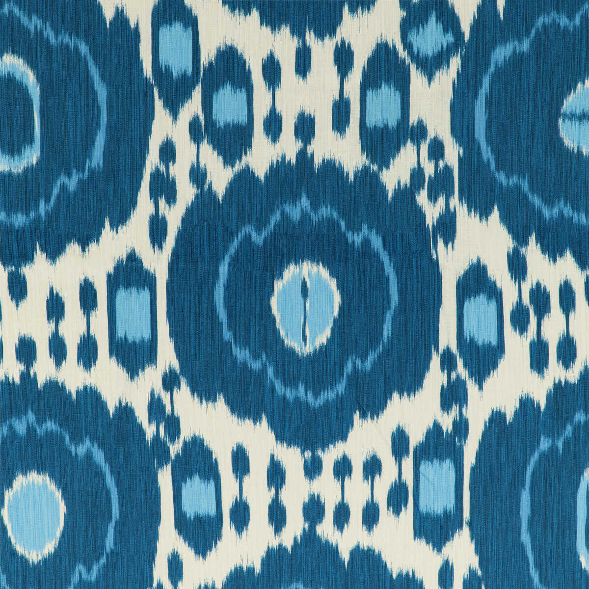 Mayenne Print - Blue - BRUNSCHWIG & FILS Tela