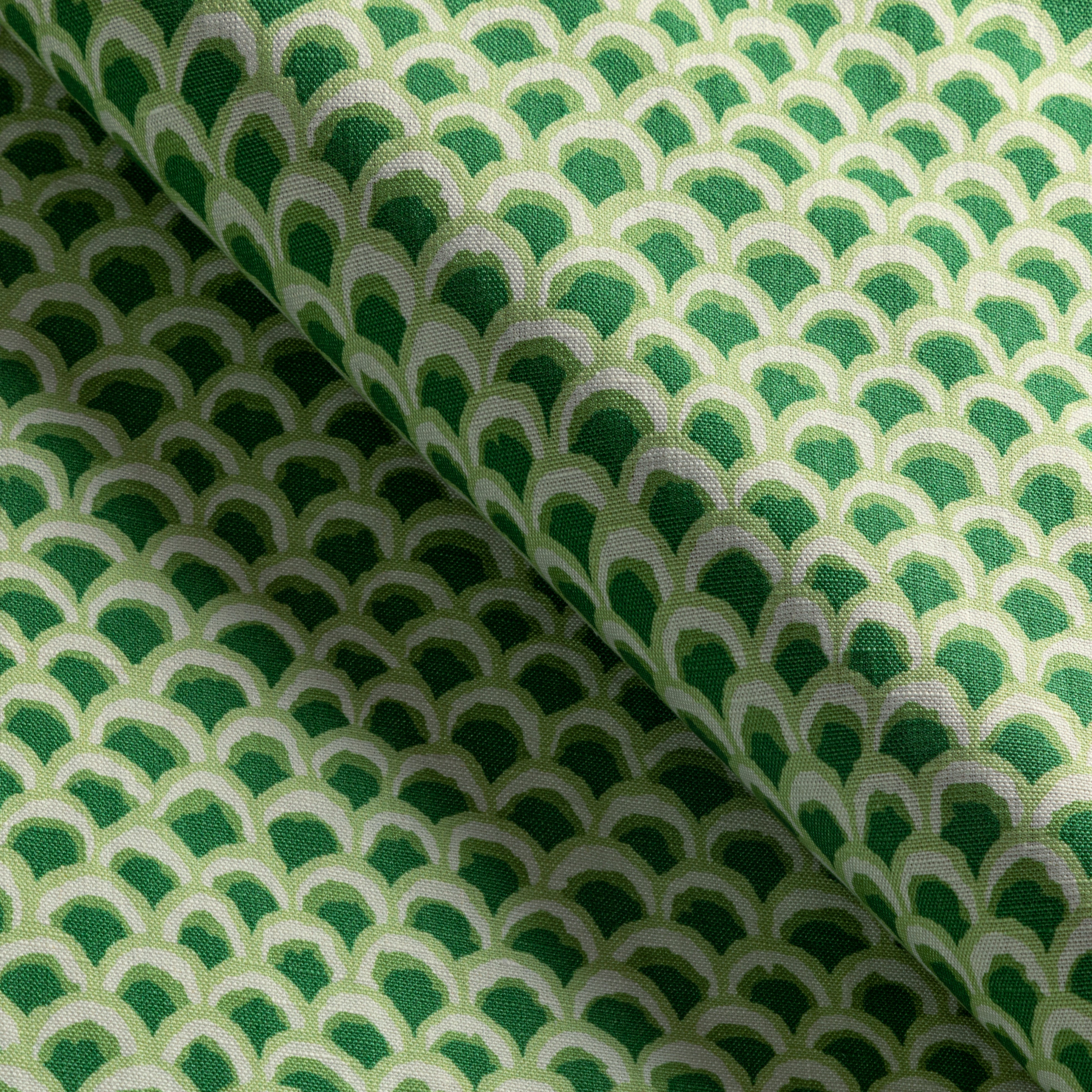 Pave Ii Print - Green - Brunschwig & Fils Fabric