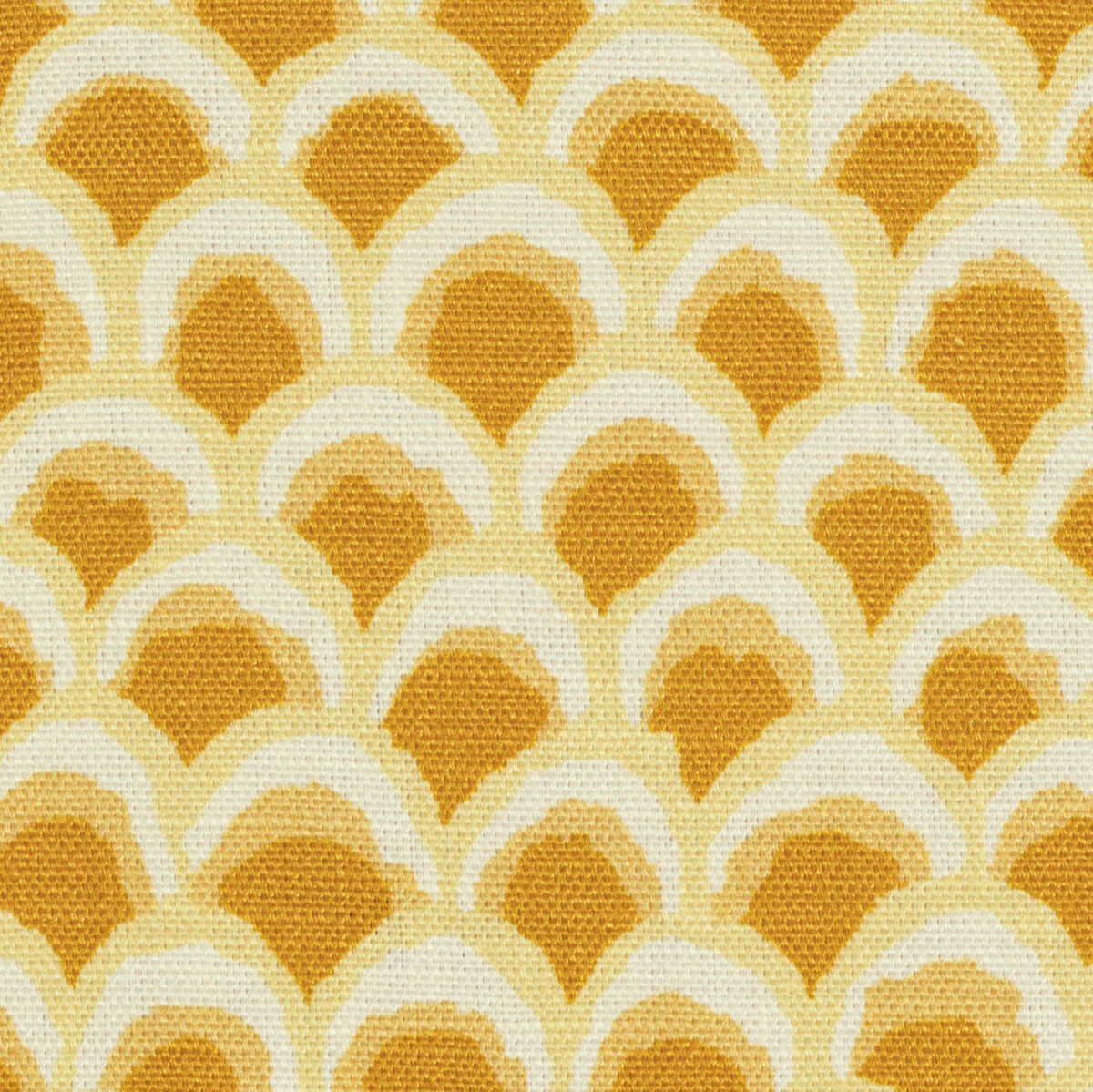 Pave Ii Print - Canary - BRUNSCHWIG & FILS Tela