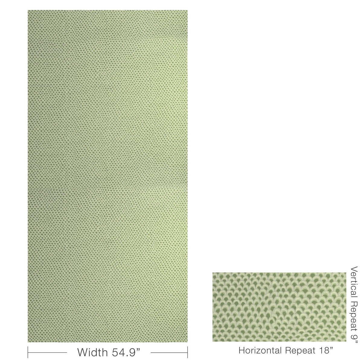 Pave Ii Print - Kiwi - BRUNSCHWIG & FILS Tela