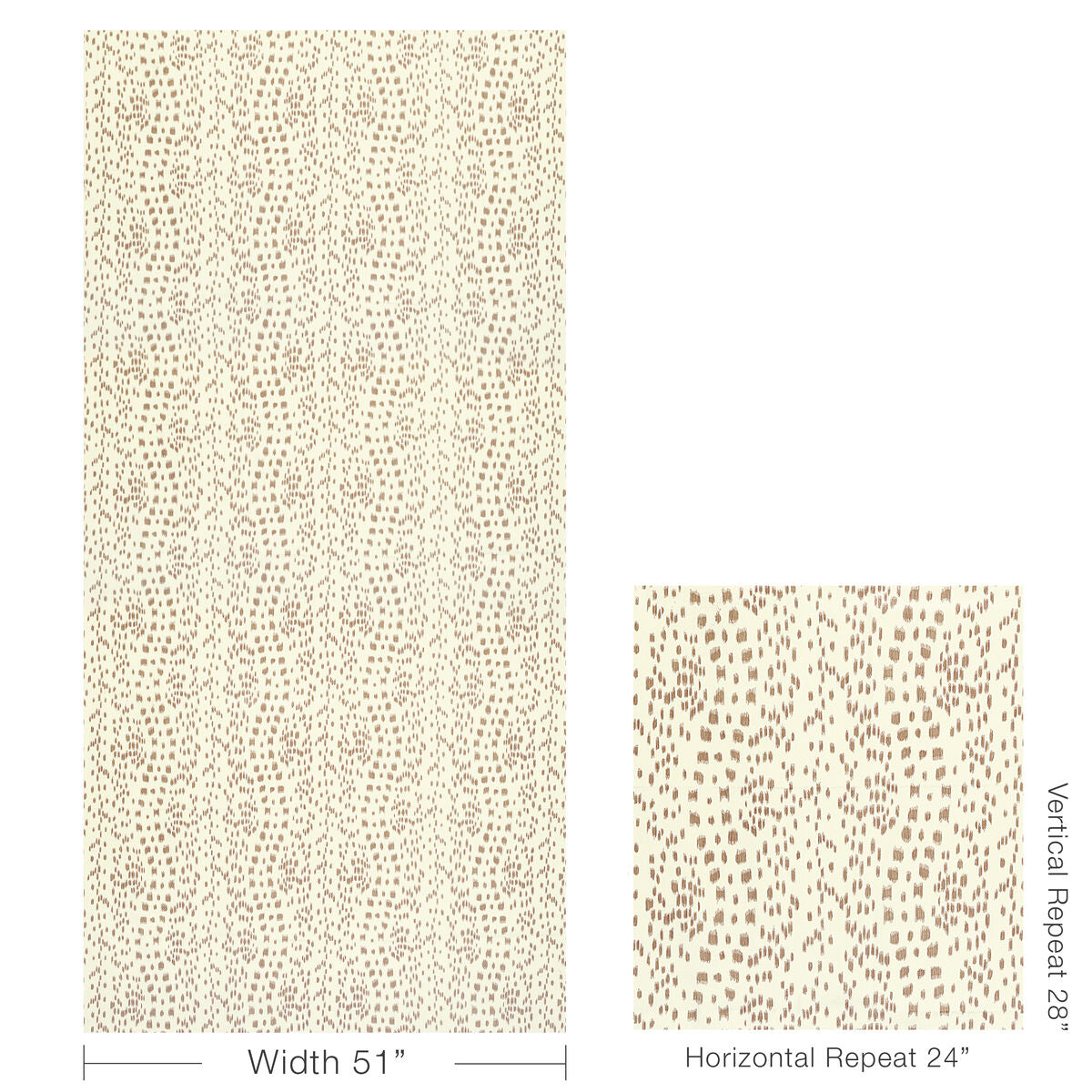 Les Touches Ii - Beige - Brunschwig & Fils Fabric