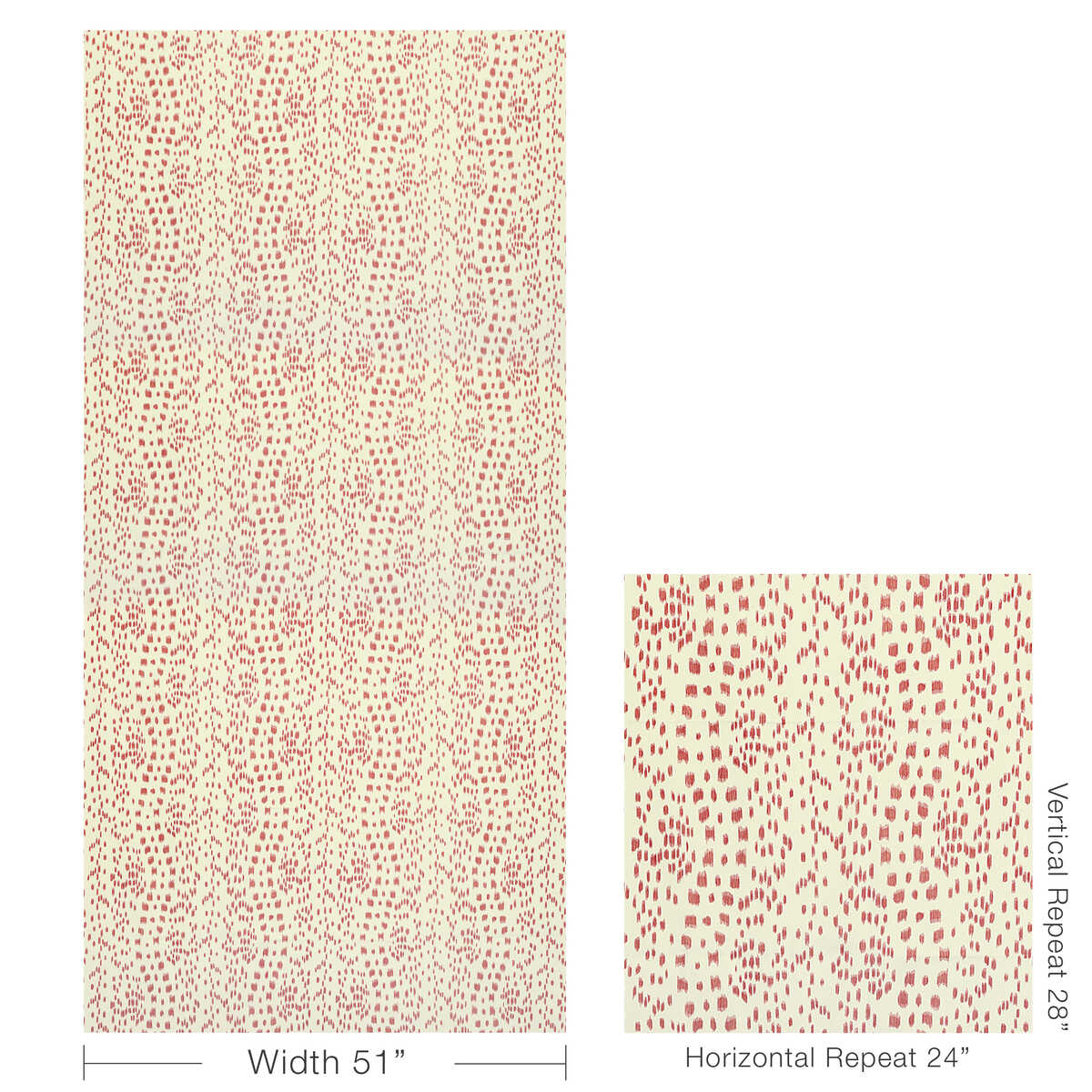 Les Touches Ii - Berry - BRUNSCHWIG & FILS Fabric