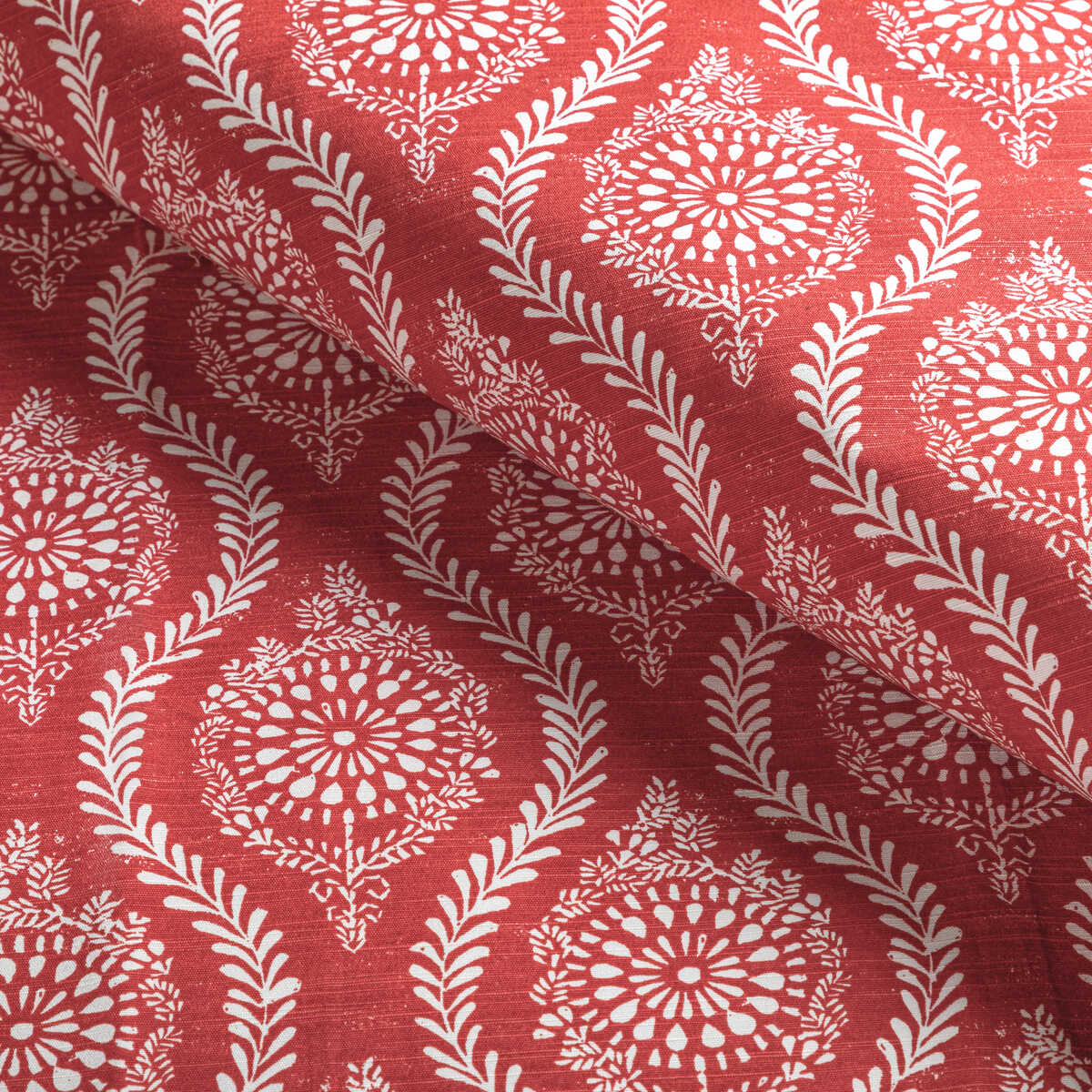 Marindol Print - Red - BRUNSCHWIG & FILS Fabric
