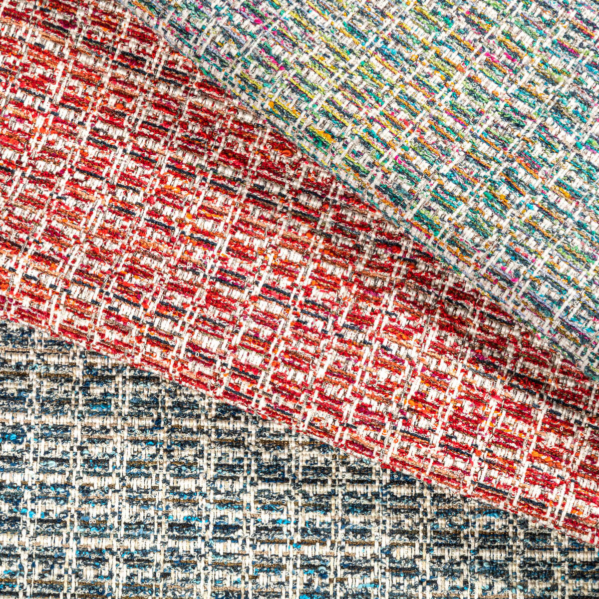 Kerlin Texture - Blue - BRUNSCHWIG & FILS Fabric