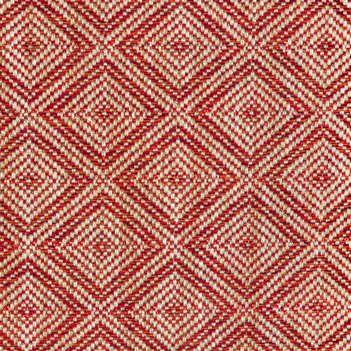 Calvin Weave - Red - BRUNSCHWIG & FILS Fabric