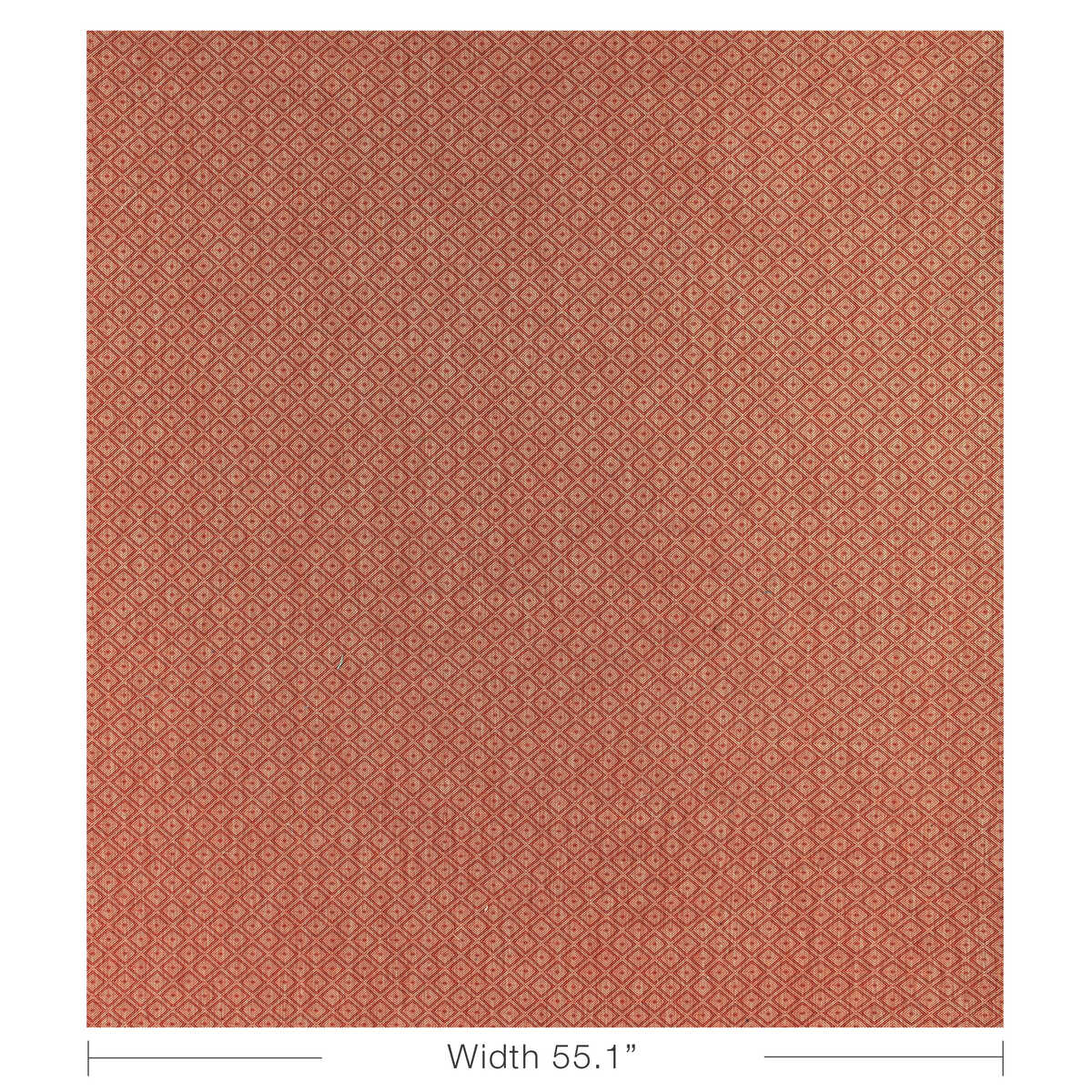 Calvin Weave - Red - BRUNSCHWIG & FILS Fabric