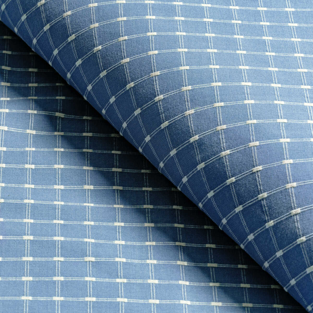 Lison Check - Sky - BRUNSCHWIG & FILS Fabric