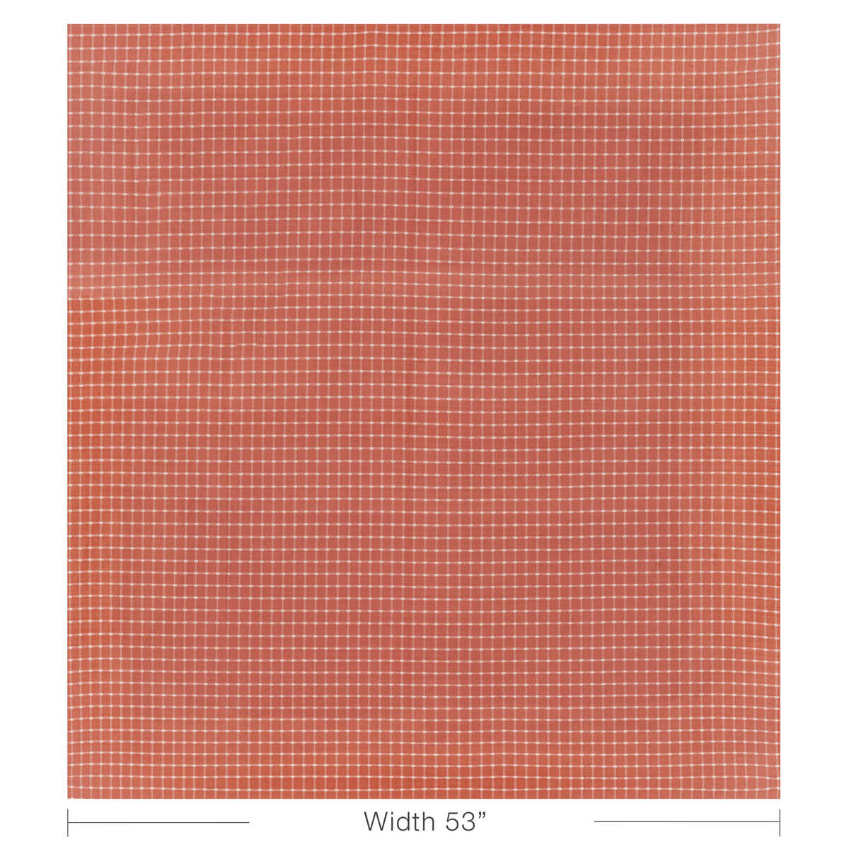 Lison Check - Melon - BRUNSCHWIG & FILS Fabric