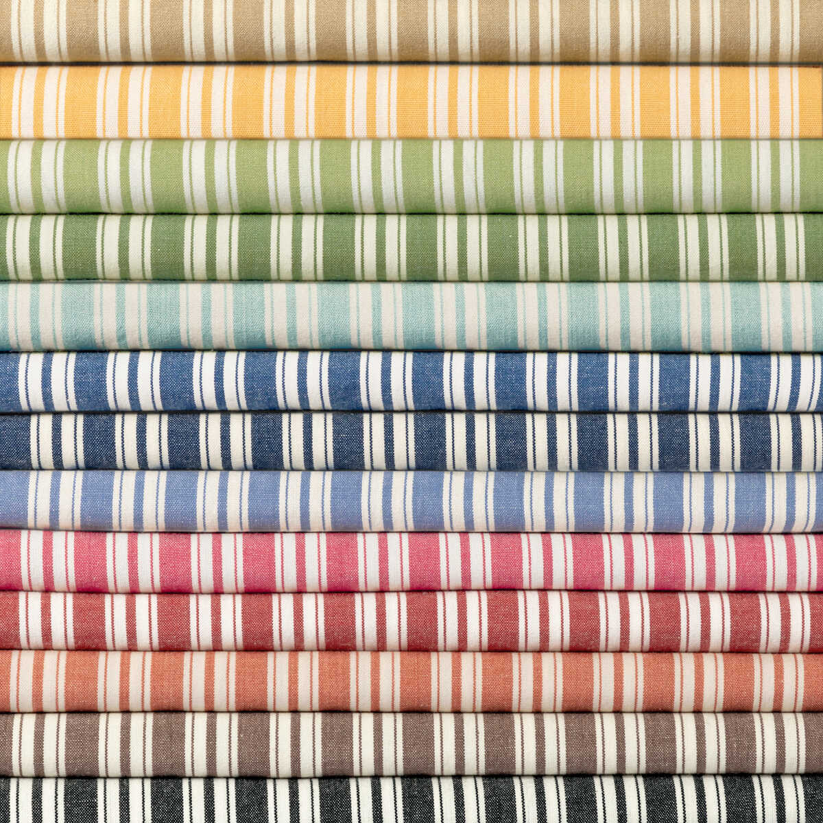 Selune Stripe - Sky - BRUNSCHWIG & FILS Fabric