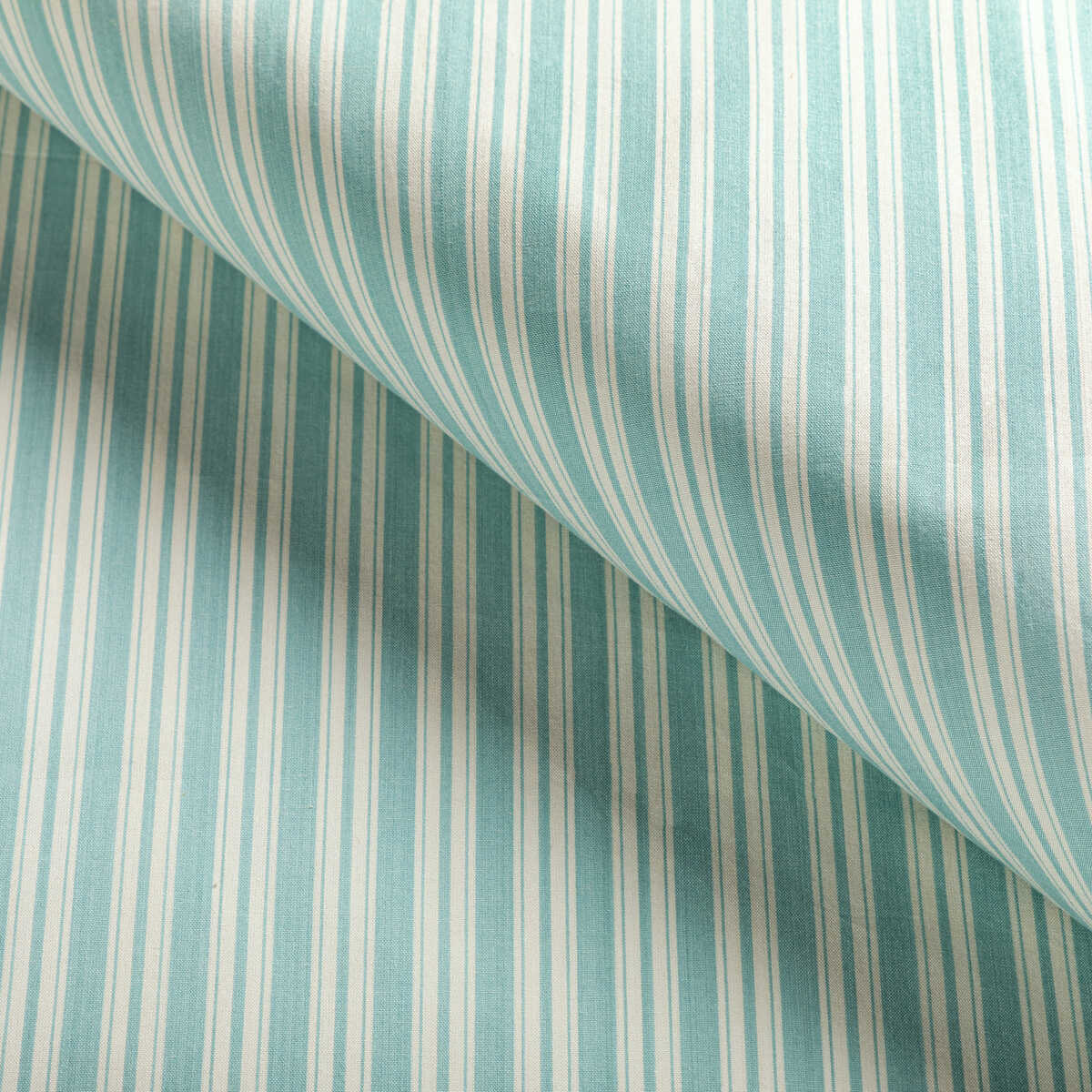 Selune Stripe - Aqua - BRUNSCHWIG & FILS Fabric