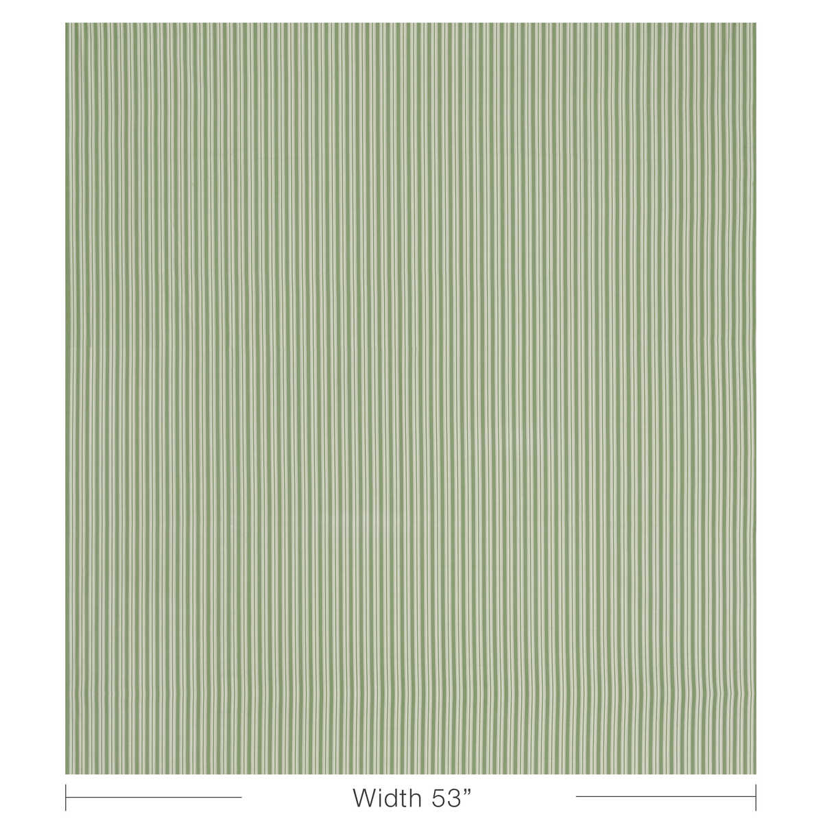 Selune Stripe - Green - BRUNSCHWIG & FILS Fabric