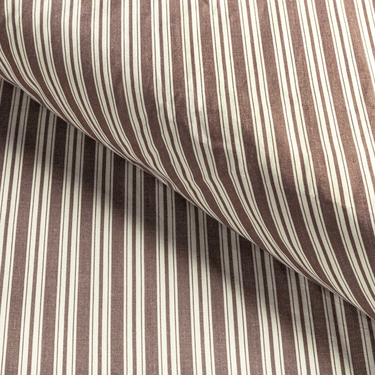 Selune Stripe - Brown - BRUNSCHWIG & FILS Tela