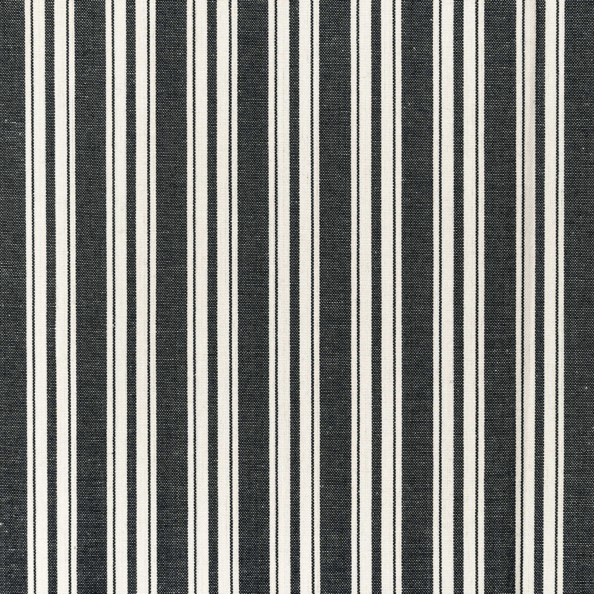 Selune Stripe - Noir - BRUNSCHWIG & FILS Fabric
