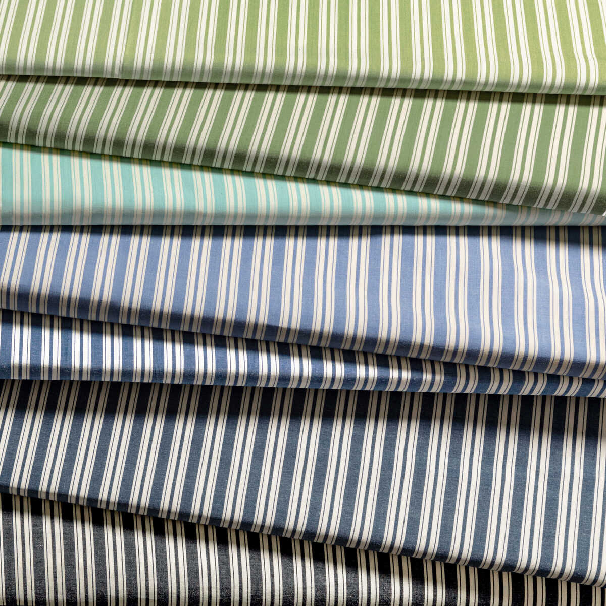 Selune Stripe - Noir - BRUNSCHWIG & FILS Fabric