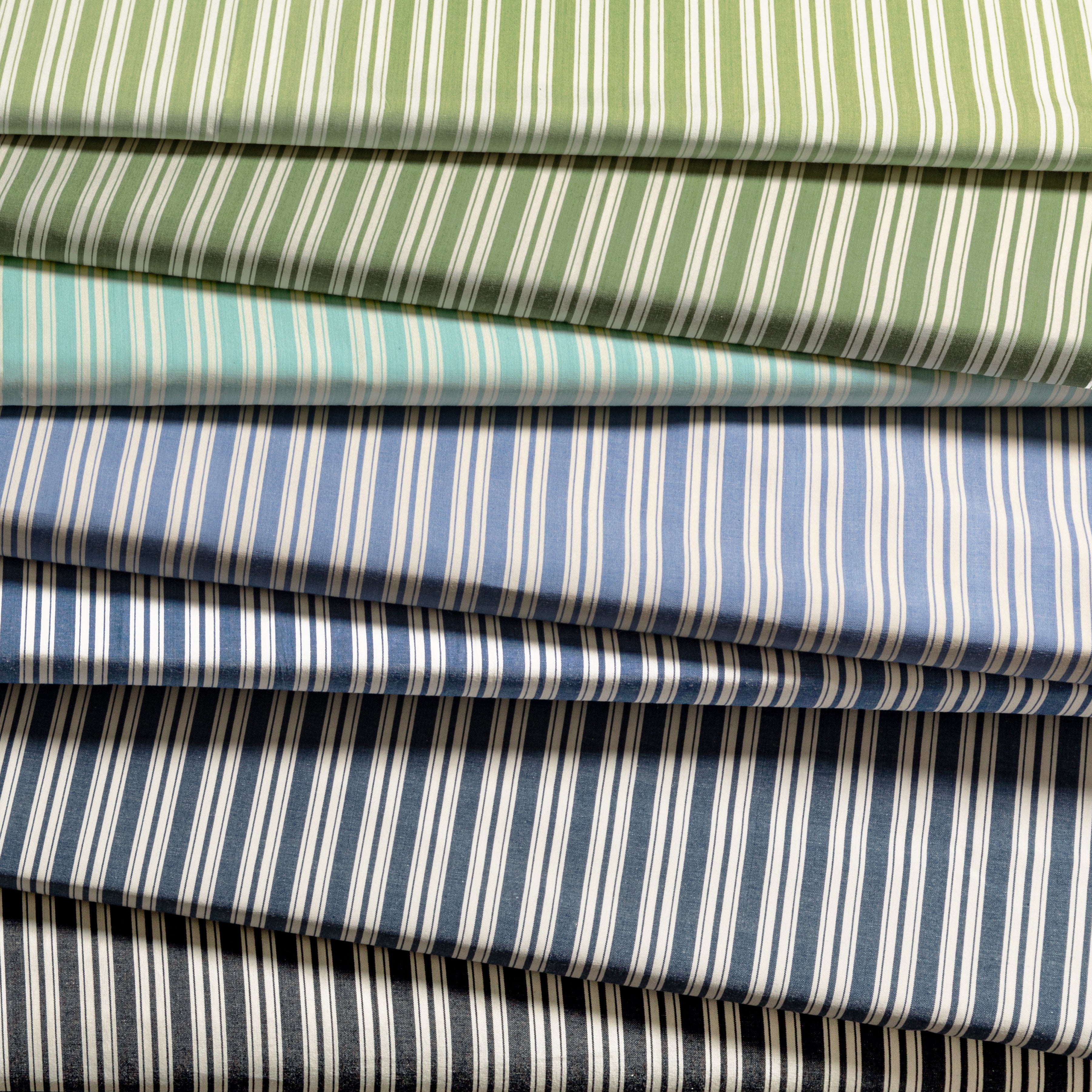 Selune Stripe - Noir - Brunschwig & Fils Fabric