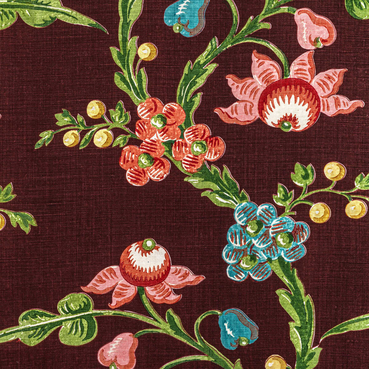 Le Brun Print - Aubergine