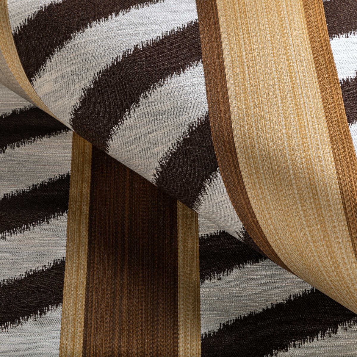 Mnemba Woven - Ebony - BRUNSCHWIG & FILS Fabric