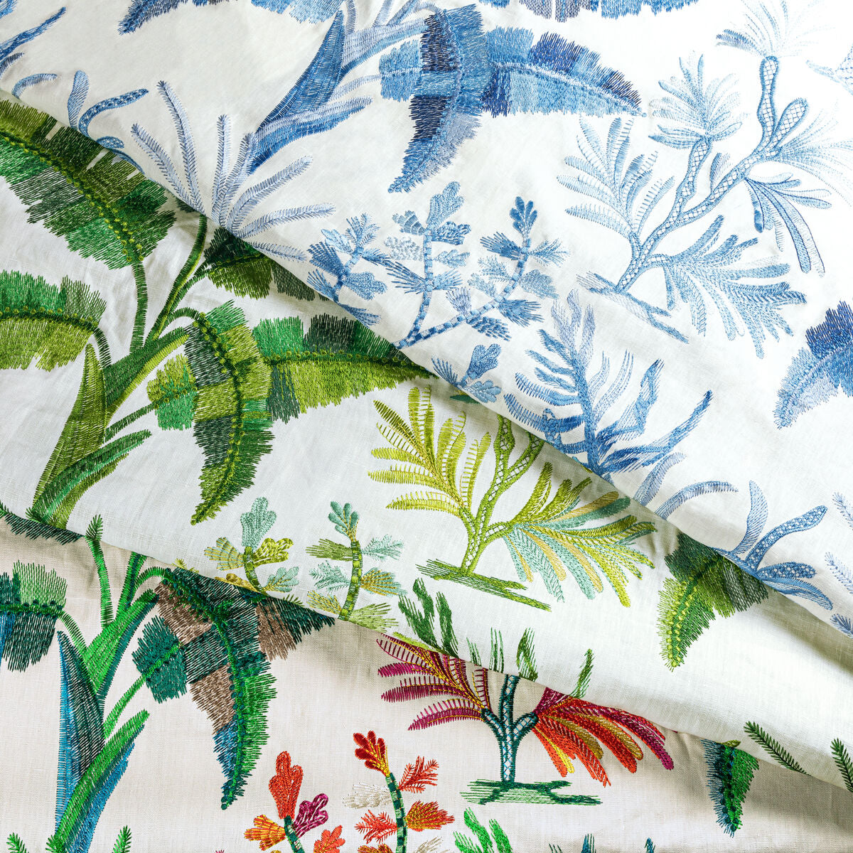 Martil Emb - Leaf - Brunschwig & Fils Fabric