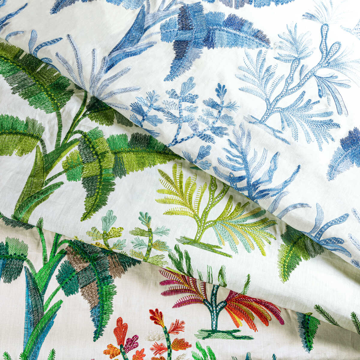 Martil Emb - Jewel - BRUNSCHWIG & FILS Fabric