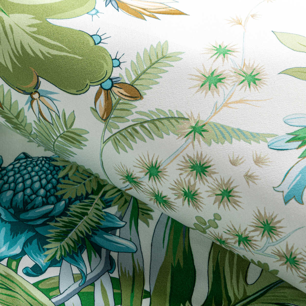Majorelle Print - Mist - BRUNSCHWIG & FILS Fabric
