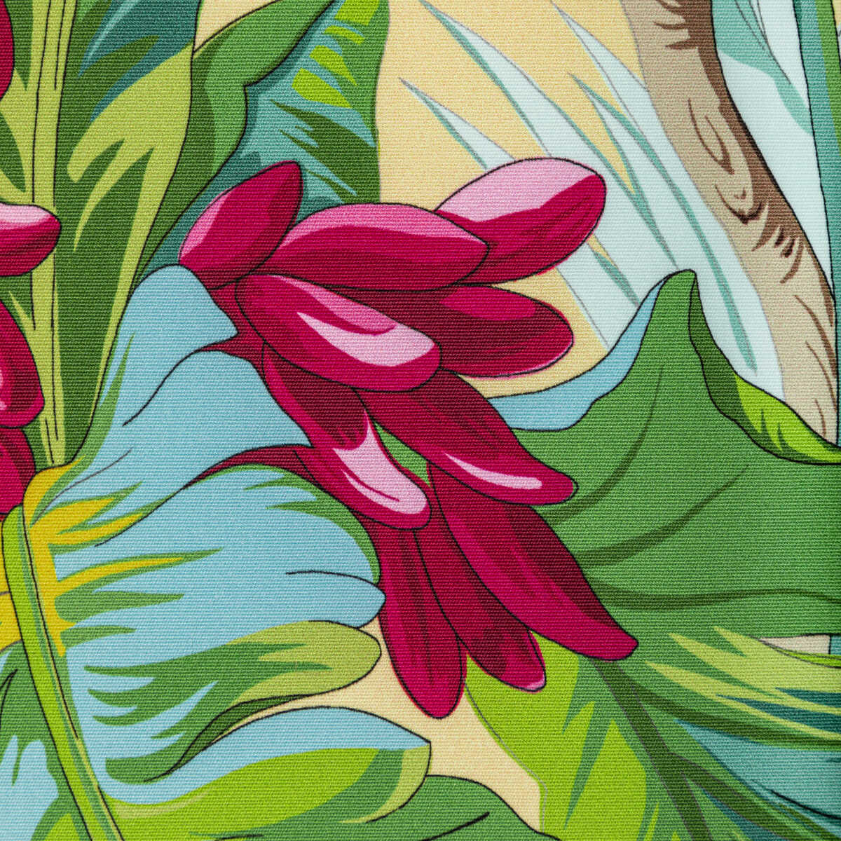 Majorelle Print - Sun - BRUNSCHWIG & FILS Fabric