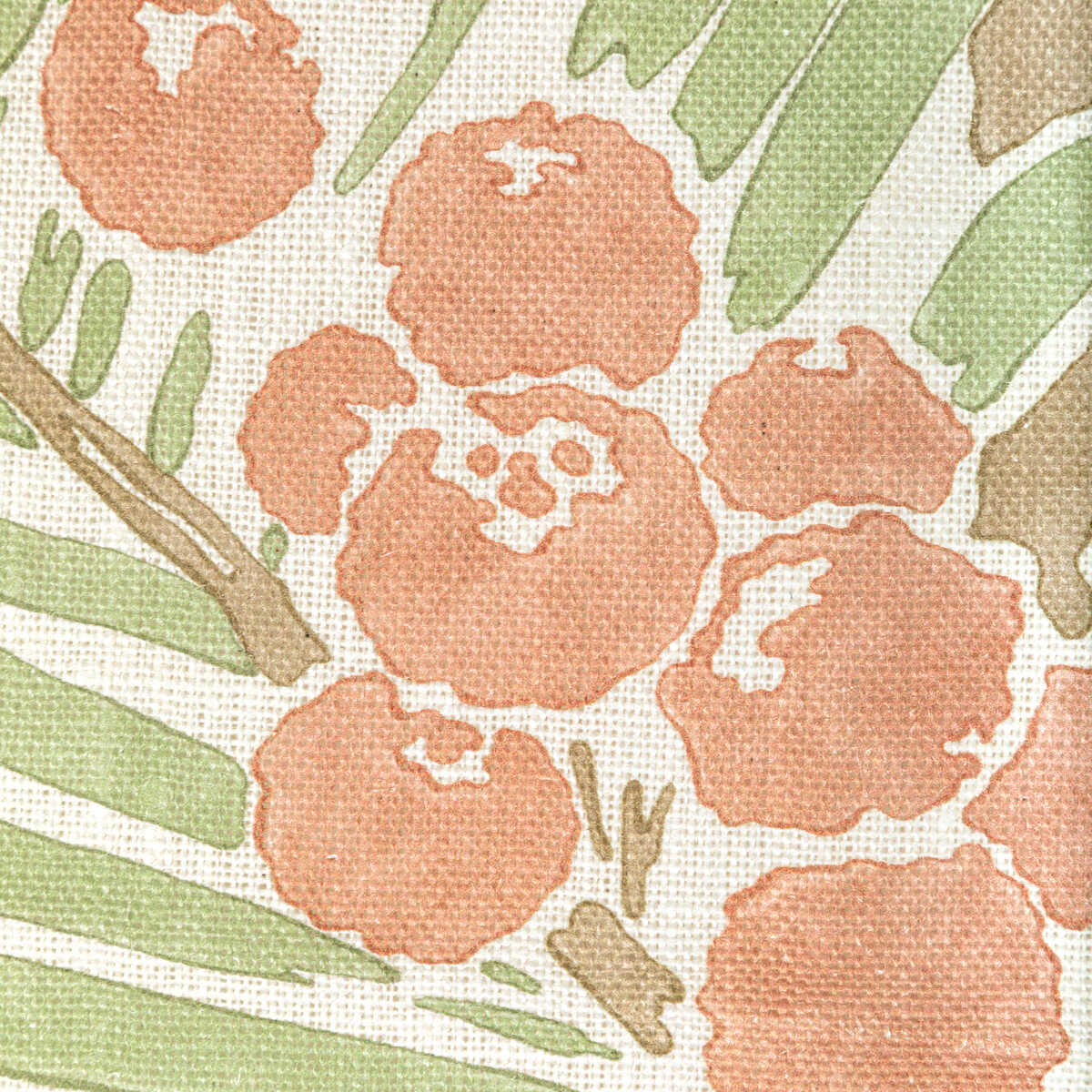 Palmar Print - Spice - BRUNSCHWIG & FILS Fabric