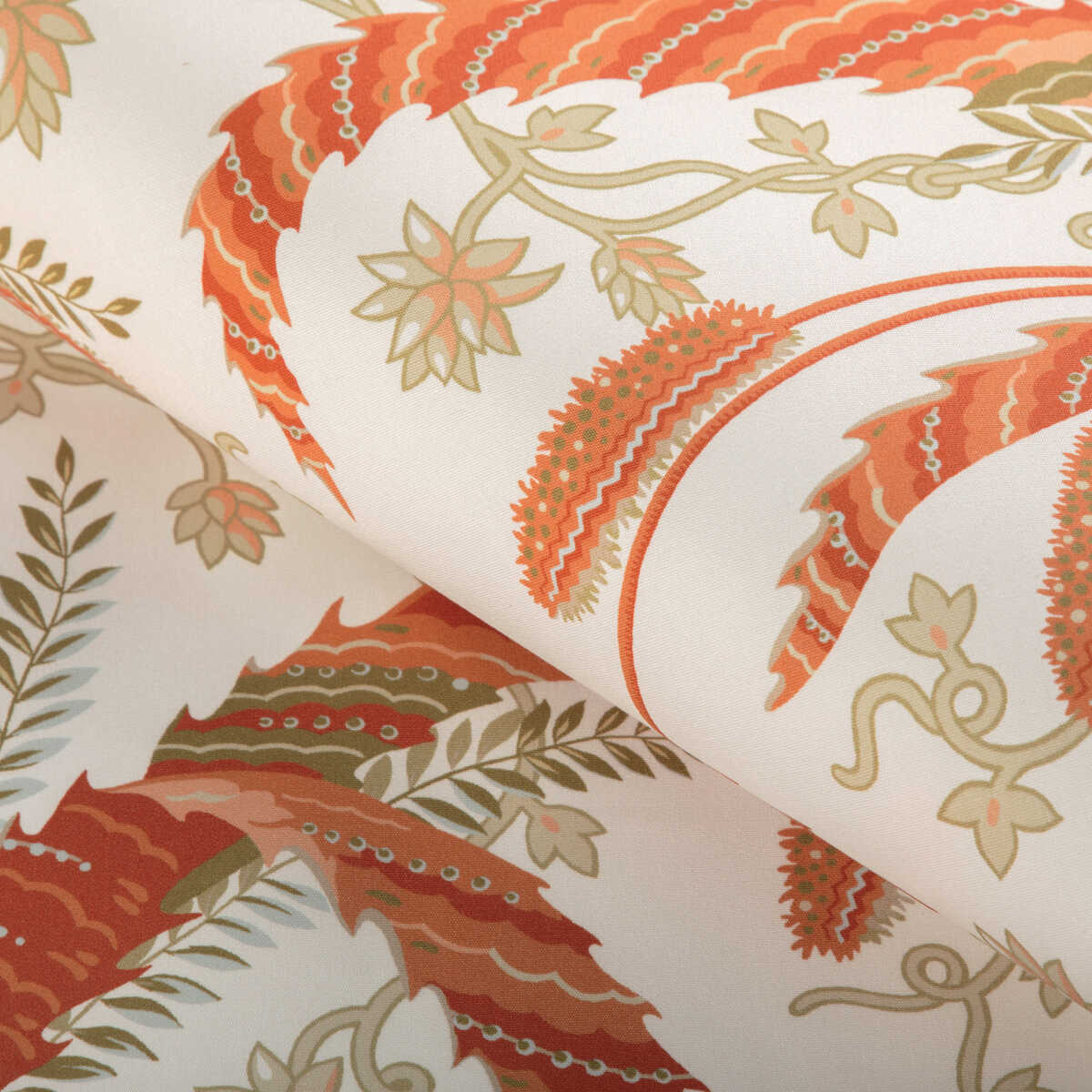 Vernay Print - Apricot - BRUNSCHWIG & FILS Tela