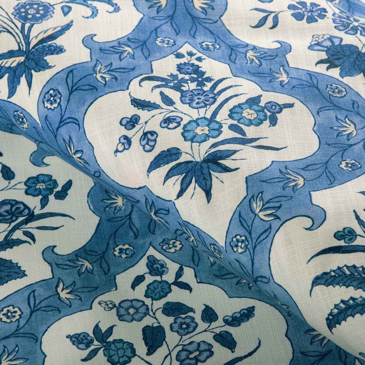 80231021550 Ventoux Print Sky Blue Brunschwig Fils Fabric - BRUNSCHWIG & FILS Fabric