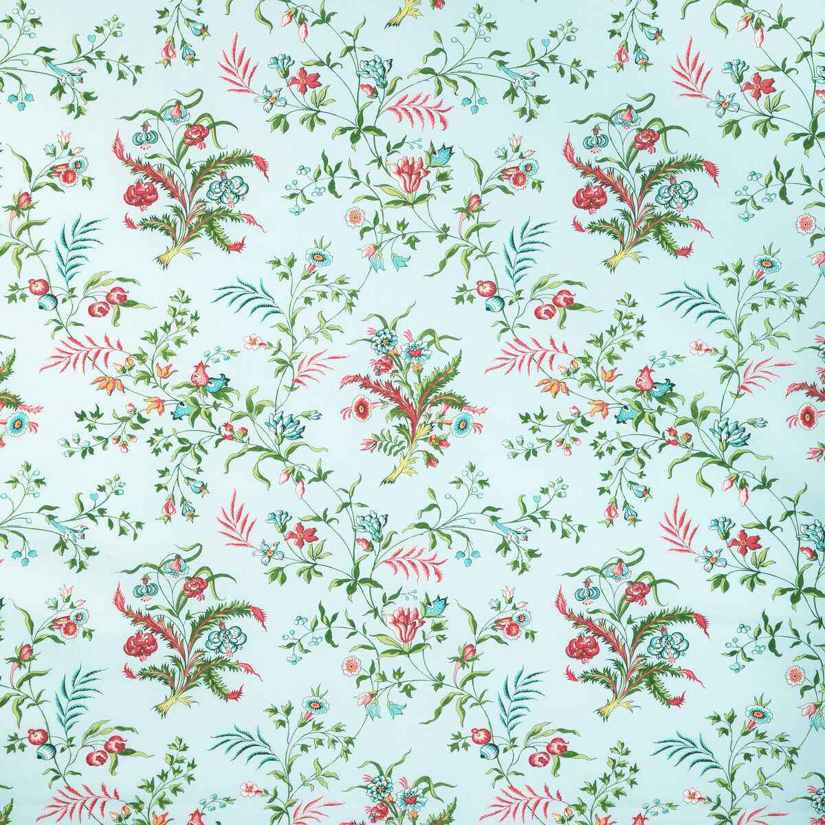80231071530 Chancay Print Sky Leaf Brunschwig Fils Fabric